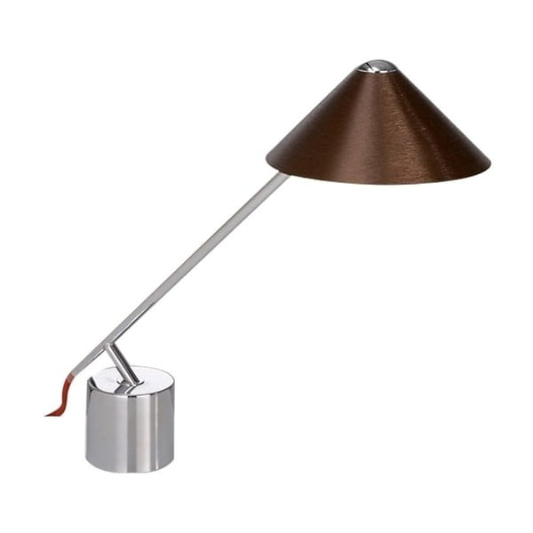 Stolní lampa s hnědým stínidlem Design Twist Fao