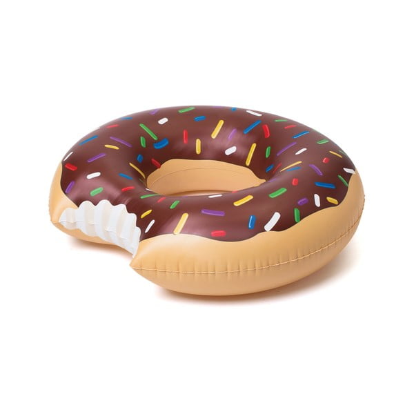 Nafukovací kruh ve tvaru čokoládového donutu Big Mouth Inc.