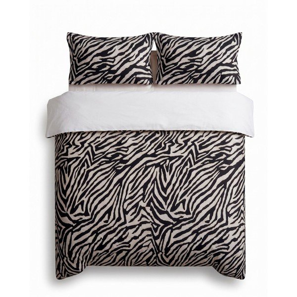 Must üheinimesevoodipesu 200x140 cm Zebra - Mijolnir