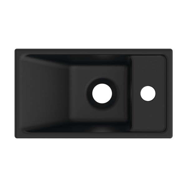 Mattmust keraamika väike vannitoa valamu  37x21 cm i.Life S – Ideal Standard-image-3