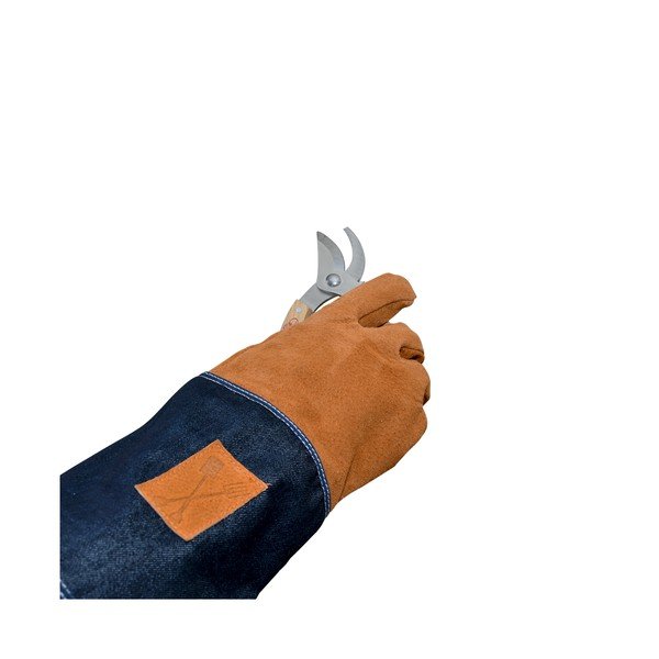 Sinakasoranžid aiatöö kindad randmekaitsega Denim - Esschert Design-image-4