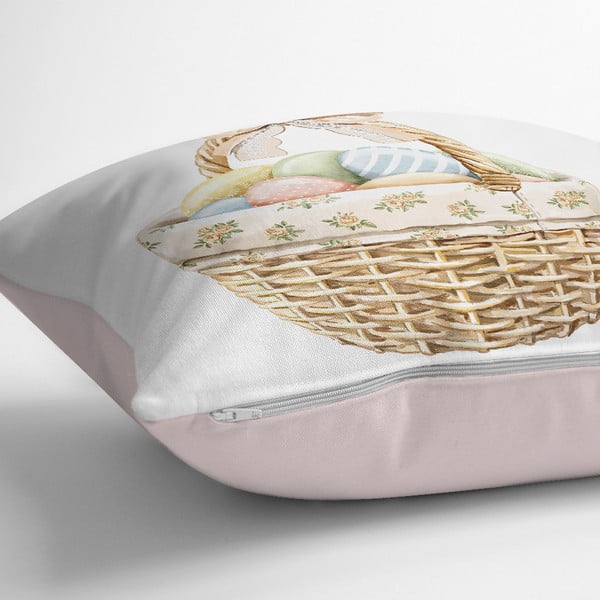 Lihavõttemotiiviga padjakatted 4tk komplektis 43x43 cm - Mila Home-image-2