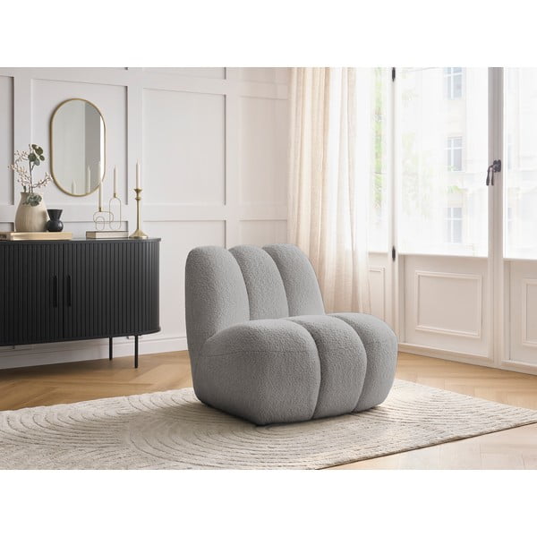 Helehallist bouclé kangast tugitool Janissaire - Bobochic Paris-image-1