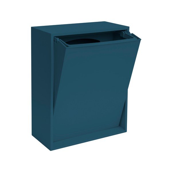 Sinine prügikast sorteeritud jäätmete jaoks/seinale kinnitatav taaskasutatud plastist Recycling Box - ReCollector