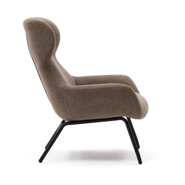 Pruun tugitool Belina - Kave Home-image-4