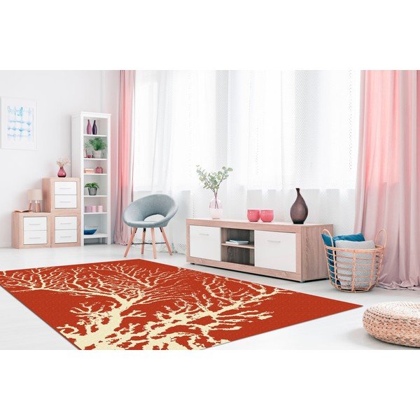 Punane välivaip , 133 x 190 cm Coral - Floorita-image-4