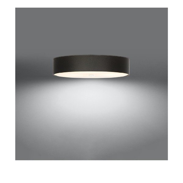 Must klaasvarjundiga laevalgusti ø 70 cm Herra - Sollux-image-2
