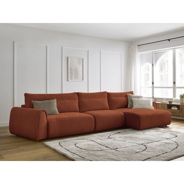 Oranž nurgadiivan Aden - Bobochic Paris-image-1