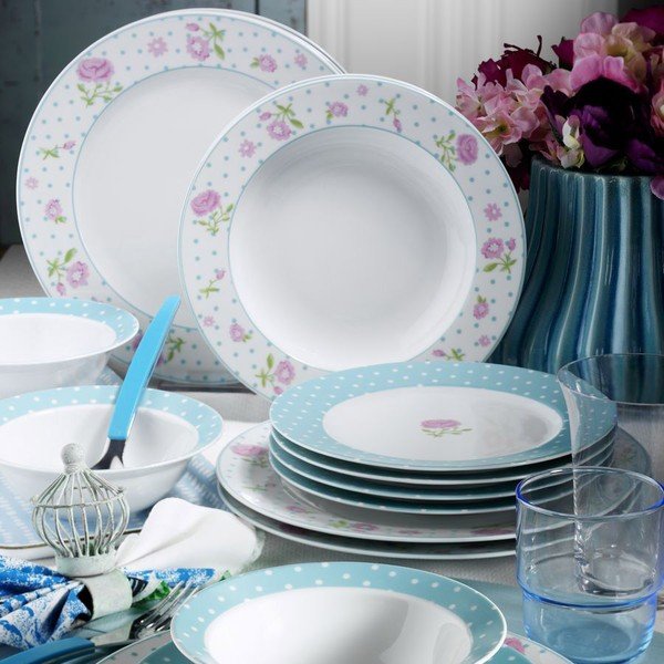 Kutahya Makala 24-osaline portselanist nõudekomplekt - Kütahya Porselen-image-2