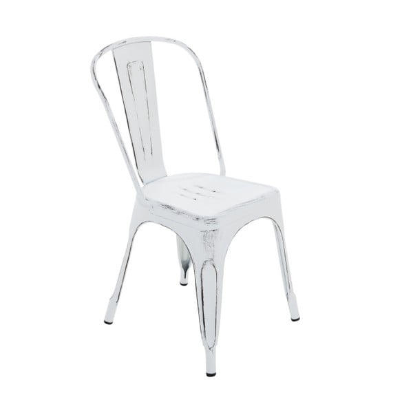 Bílá jídelní židle InArt Antique
