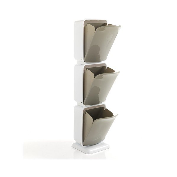 3-kohaline taaskasutuskonteiner, kõrgus 125 cm Riky - Tomasucci-image-1
