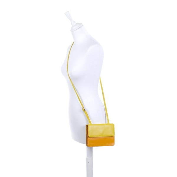 Kabelka Double Flap Yellow-image-2