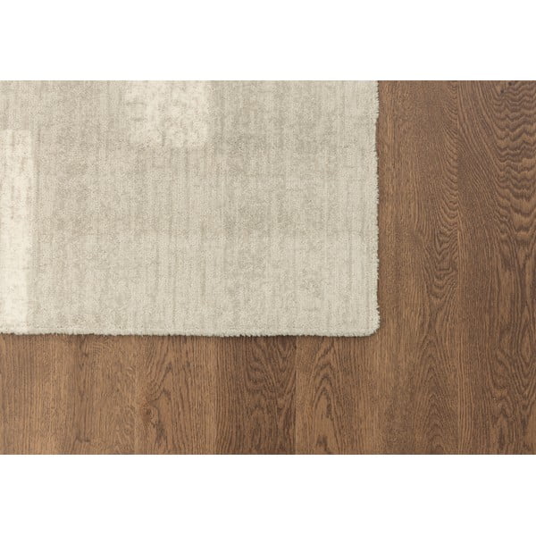 Hallikasbeež villane vaip 133x190 cm Agnus Brush Lines - Agnella-image-4