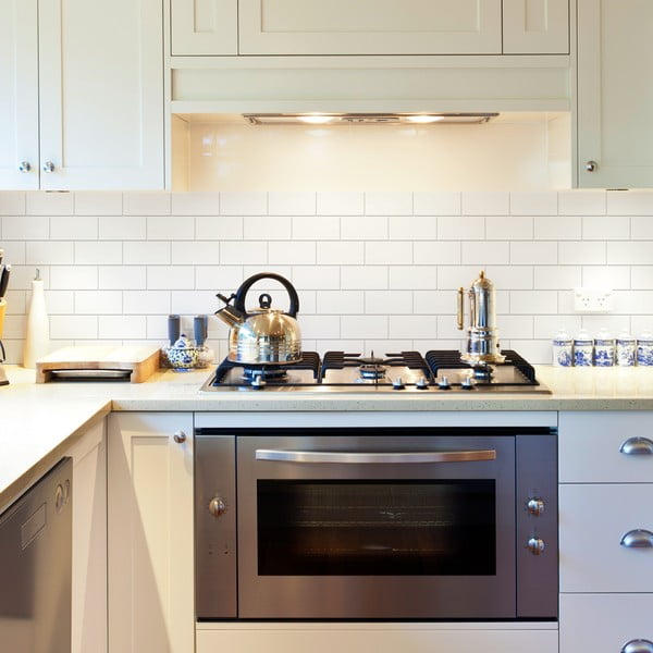 Kleebiste komplekt plaatide jaoks 30 tk 20x10 cm Subway Tiles White - Ambiance-image-4