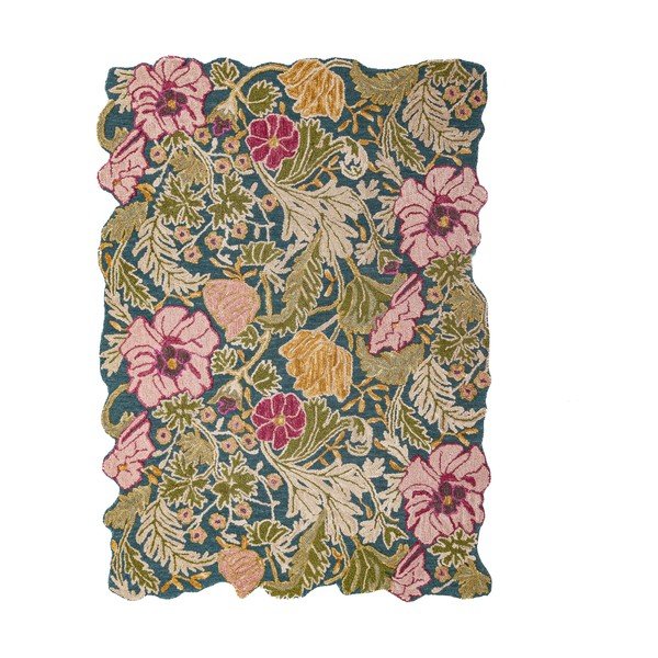 Käsitsi kootud villane vaip 120x170 cm Daphne Shaped Floral - Flair Rugs