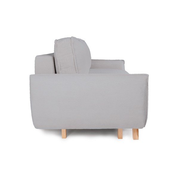 Helehall kordriidest diivanvoodi/panipaigaga 218 cm Tori - Bonami Selection-image-4