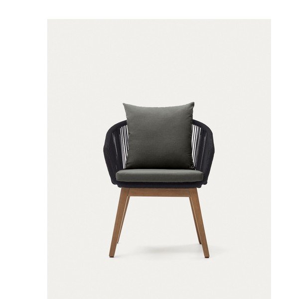 Must puidust aiatool Portalo - Kave Home-image-4