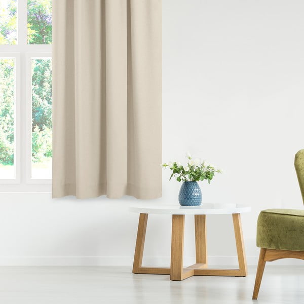 Kreemjas kardin 220x175 cm Carmena - Homede-image-1