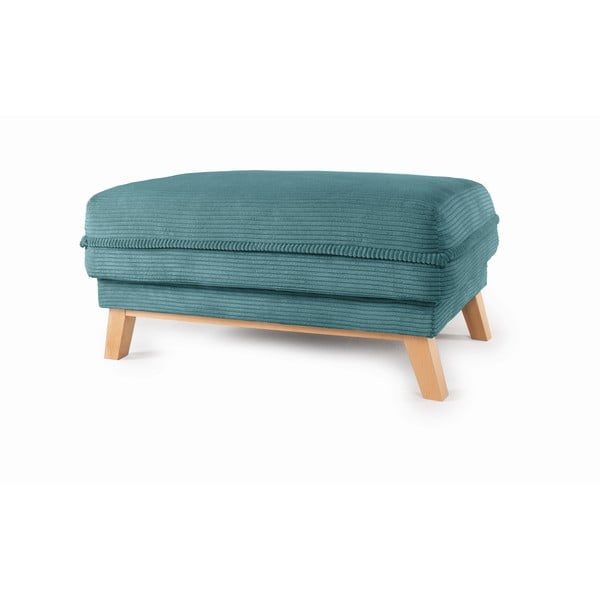 Türkiissinine corduroy jalatool Tori - Bonami Selection-image-2