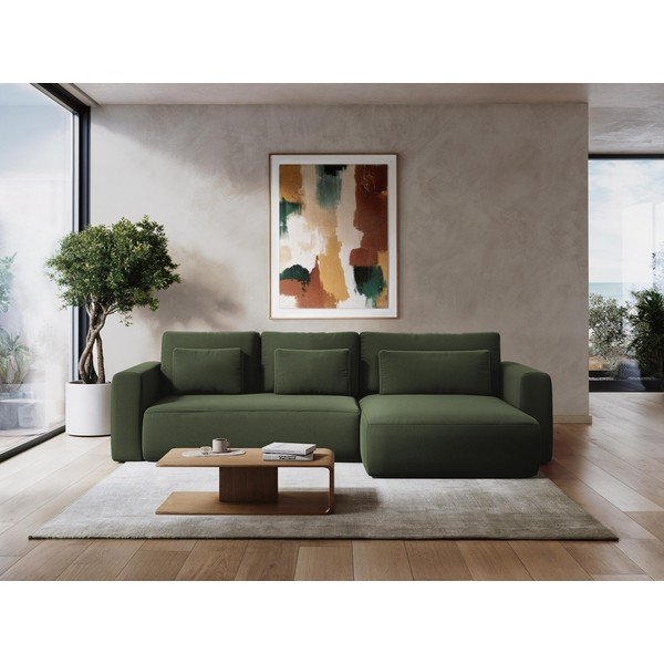 Beež sametist lahtikäiv/panipaigaga nurgadiivan (parem nurk/lamamisosaga) Kapua – Makamii-image-1