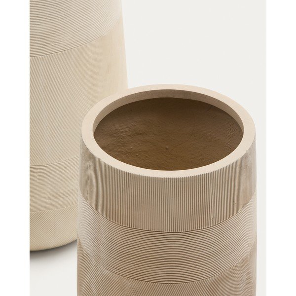 Lillepotikatted komplektis 2 tk, tsemendist, ø 45 cm Tival - Kave Home-image-3