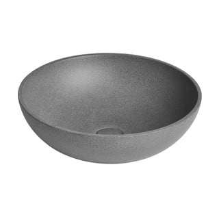 Tumehall betoonist ümmargune valamu ø 44 cm Turf - Sapho