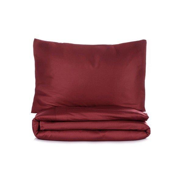 Burgundiapunane üheinimesevoodipesu 200x140 cm Elegant - Mijolnir