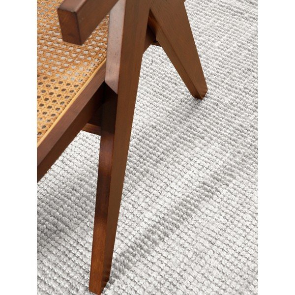 Helehall kahepoolne/käsitsi kootud džuudist ümmargune vaip ø 160 cm Bouclé Jaipur - Hanse Home-image-4