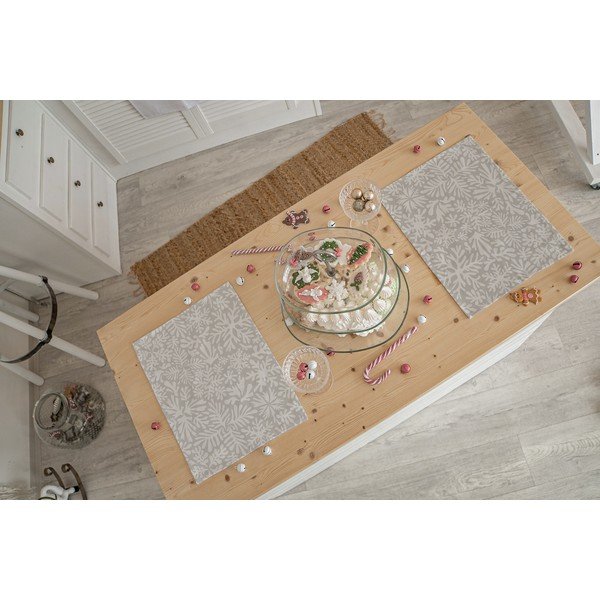 Riidest lauamatid 2tk 35x45 cm - Butter Kings-image-1