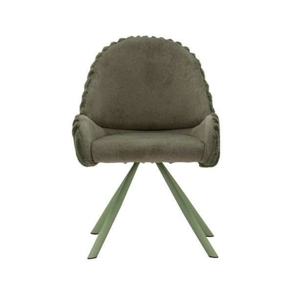 Rohelised polsterdatud söögitoolid 2 tk komplektis Stockholm - Mauro Ferretti-image-2