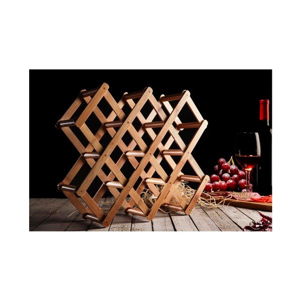 Bambusest statiiv veinipudelite jaoks Olivia - Bambum-image-1