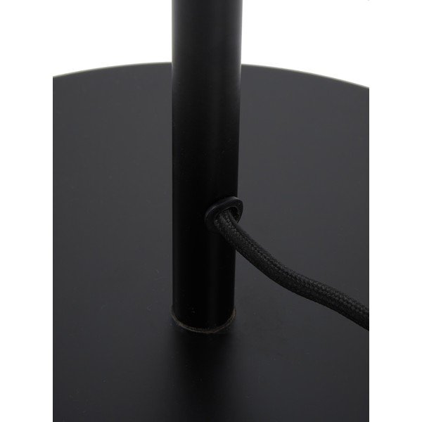 Must põrandalamp klaasvarjuga (kõrgus 170 cm) Casey – Westwing Collection-image-1