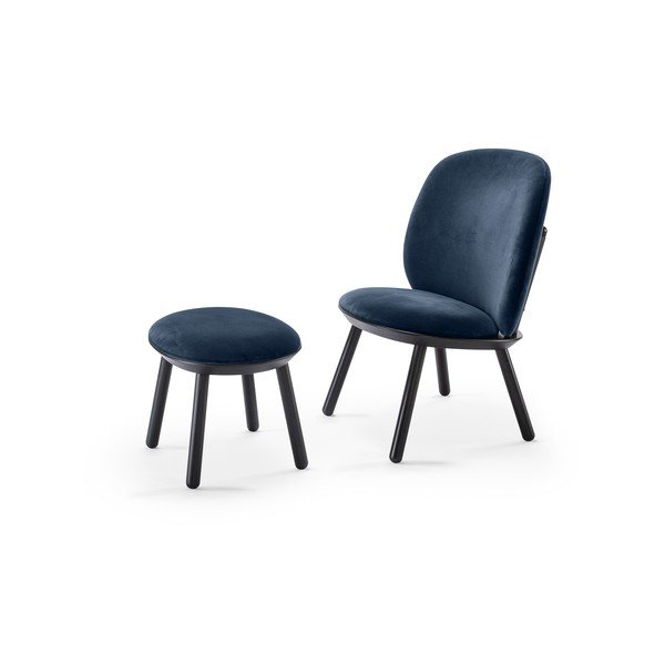 Sinine-must sametist jalahoob Naïve - EMKO-image-3