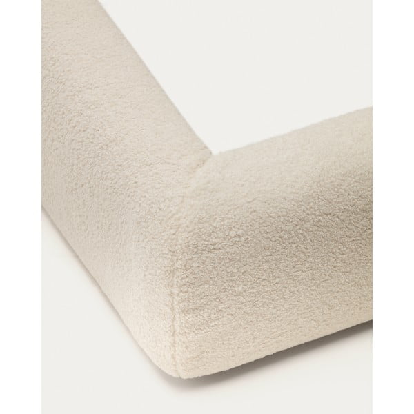 Beež pehme kaheinimesevoodi 160x200 cm Martina - Kave Home-image-4