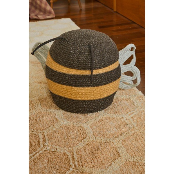 Riidest laste mänguasjakorv ø 30x32 cm Mama Bee - Lorena Canals-image-2