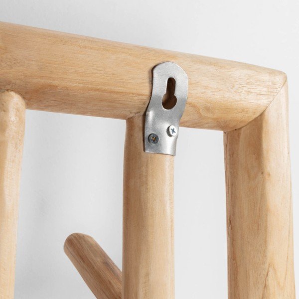 Teakpuust seinakinnitus Athina - Kave Home-image-1