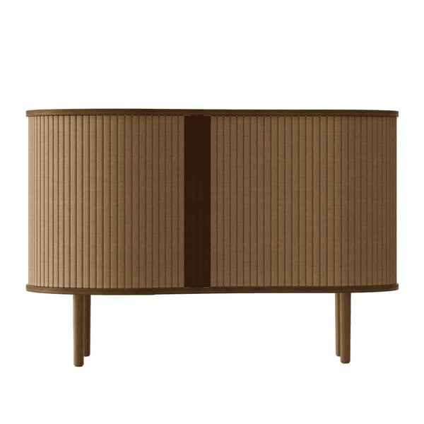 Pruun-helepruun tammespoonist lükandustega kummut 100x67x50 cm Audacious - UMAGE-image-1