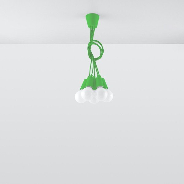 Roheline ripplamp 25x25 cm Rene - Sollux-image-1