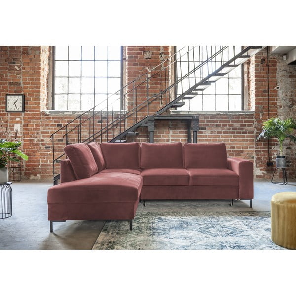 Roosa sametist nurgadiivan (vasakus nurgas) Lofty Lilly - Miuform-image-3