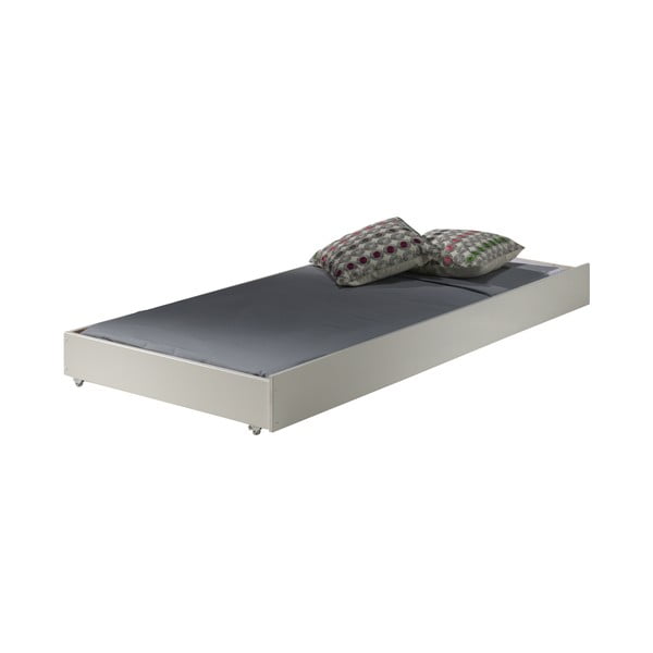 Valge männipuidust laste narivoodi koos panipaigaga PINO - Vipack-image-4