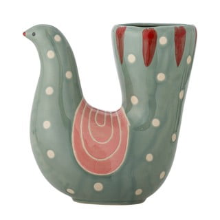 Roheline käsitsi maalitud kivivara vaas (kõrgus 19 cm) Trudy - Bloomingville