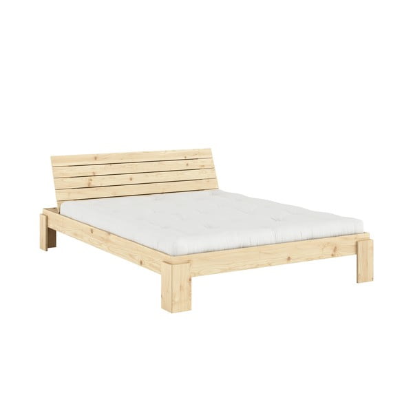 Männipuidust kaheinimesevoodi koos voodipõhjaga 160x200 cm Layers - Karup Design-image-3