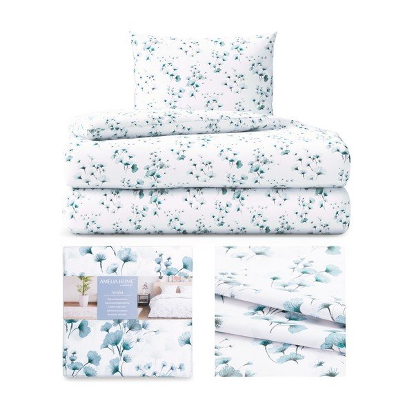 Puuvillane voodipesu üheinimesevoodile , 135 x 200 cm Averi Aruba - AmeliaHome-image-2