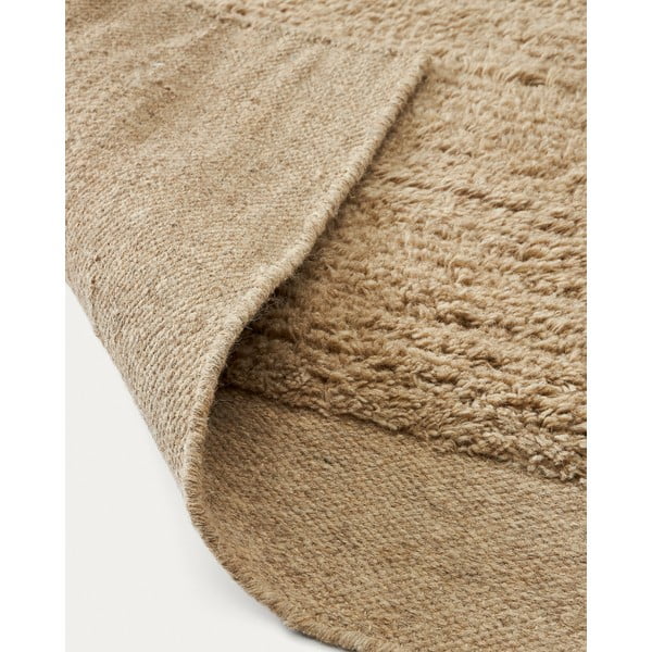 Beež villane vaip 160x230 cm Marely - Kave Home-image-3