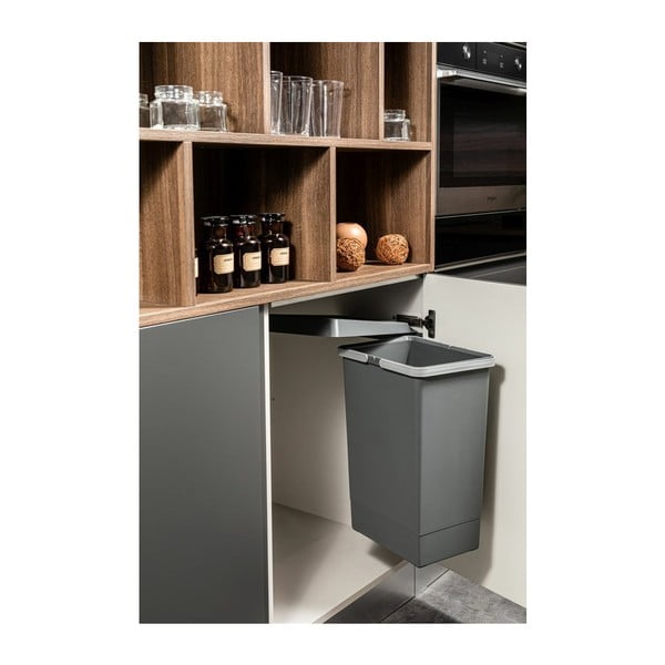 Sisseehitatud plastist prügikast 24 l Swing 2.0 - Elletipi-image-1
