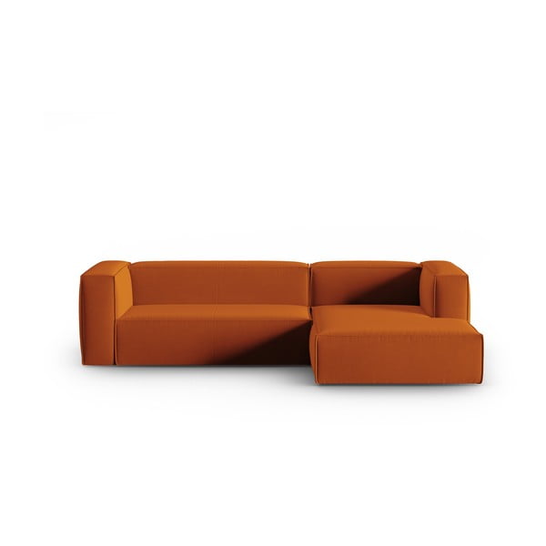 Oranž sametist nurgadiivan Mackay - Cosmopolitan Design