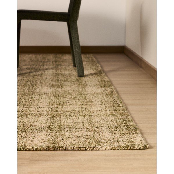 Beež käsitsi kootud villane vaip 200x300 cm Zarn - Kave Home-image-2