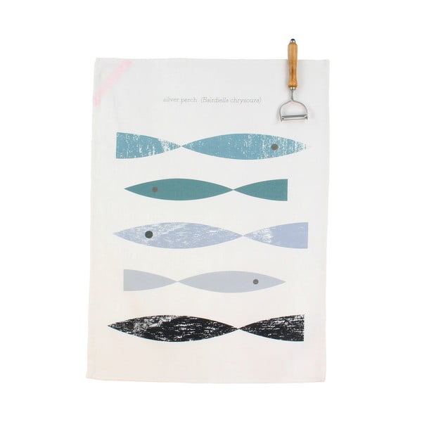 Komplekt 2 puuvillast köögirätikut, 70 x 50 cm Kingfisher - Happy Friday Basic-image-1