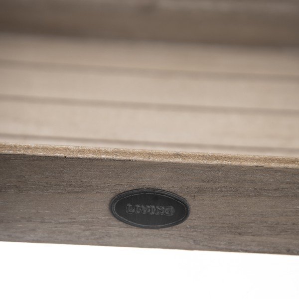 Pruuni värvi serveerimistaldrik pressitud puidust , 34 x 20 cm - Orion-image-4