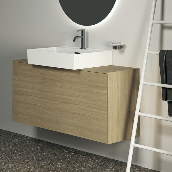 Antratsiitne metallist seinale paigaldatav seebialus Conca - Ideal Standard-image-3